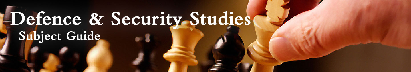 defence-and-security-studies-subject-guide-massey-university