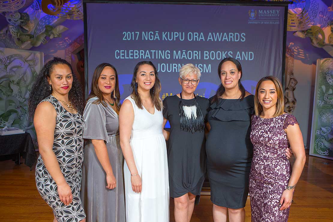 Maori Storytellers Honoured At The Nga Kupu Ora Awards Massey University